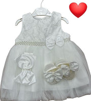 Special party Dress in Cream