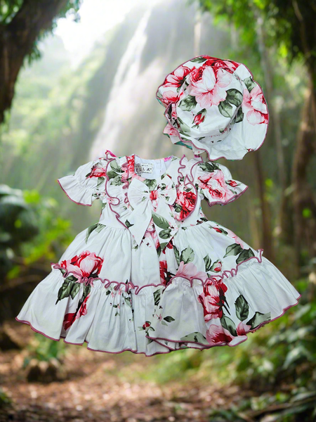 Fantastic pink flowers Dress