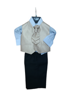 Boys Carvat 4 pc Suit