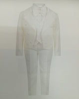 Boys Cream Tuxedo Suit